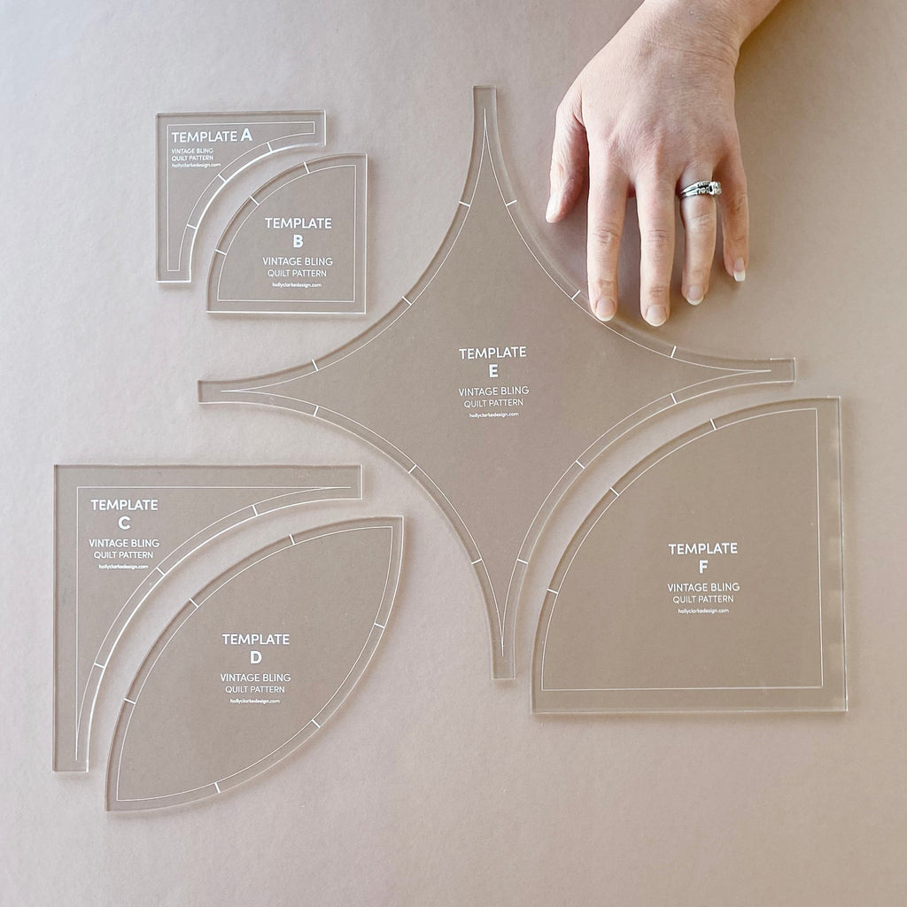 Vintage Bling Templates by Holly Clarke Design