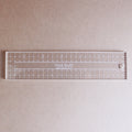 nice butt 1 1/2" x 6 1/2" ruler