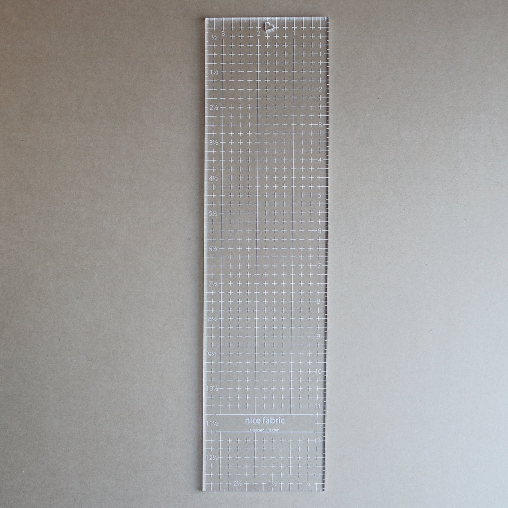 Nice Fabric 3 1/2" x 13 1/2" ruler