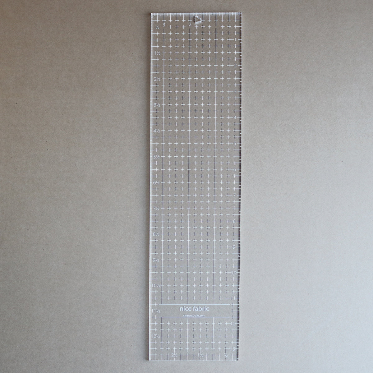 Nice Fabric 3 1/2" x 13 1/2" ruler