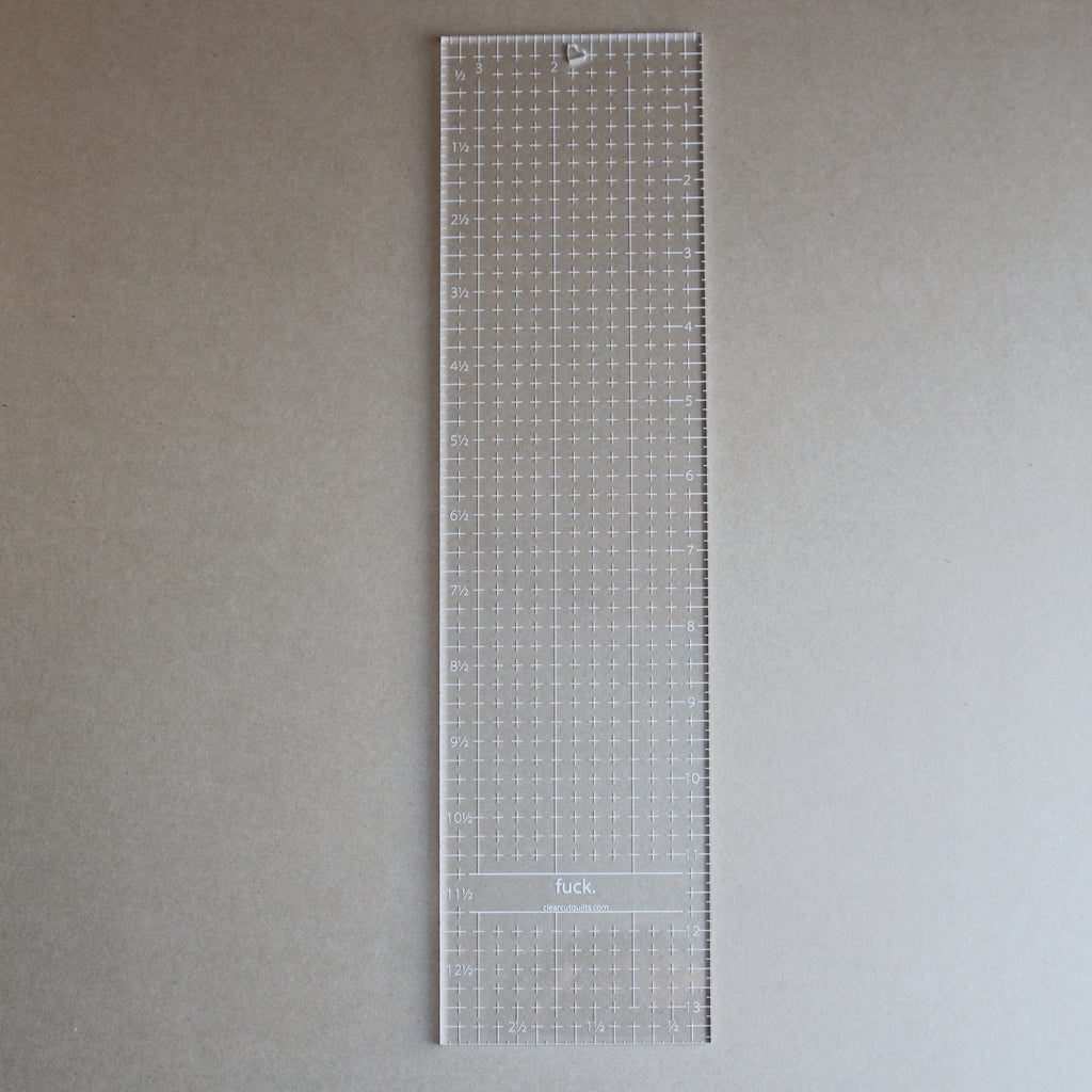 (NSFW) f**k 3 1/2" x 13 1/2" ruler