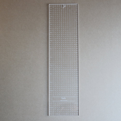 (NSFW) f**k 3 1/2" x 13 1/2" ruler