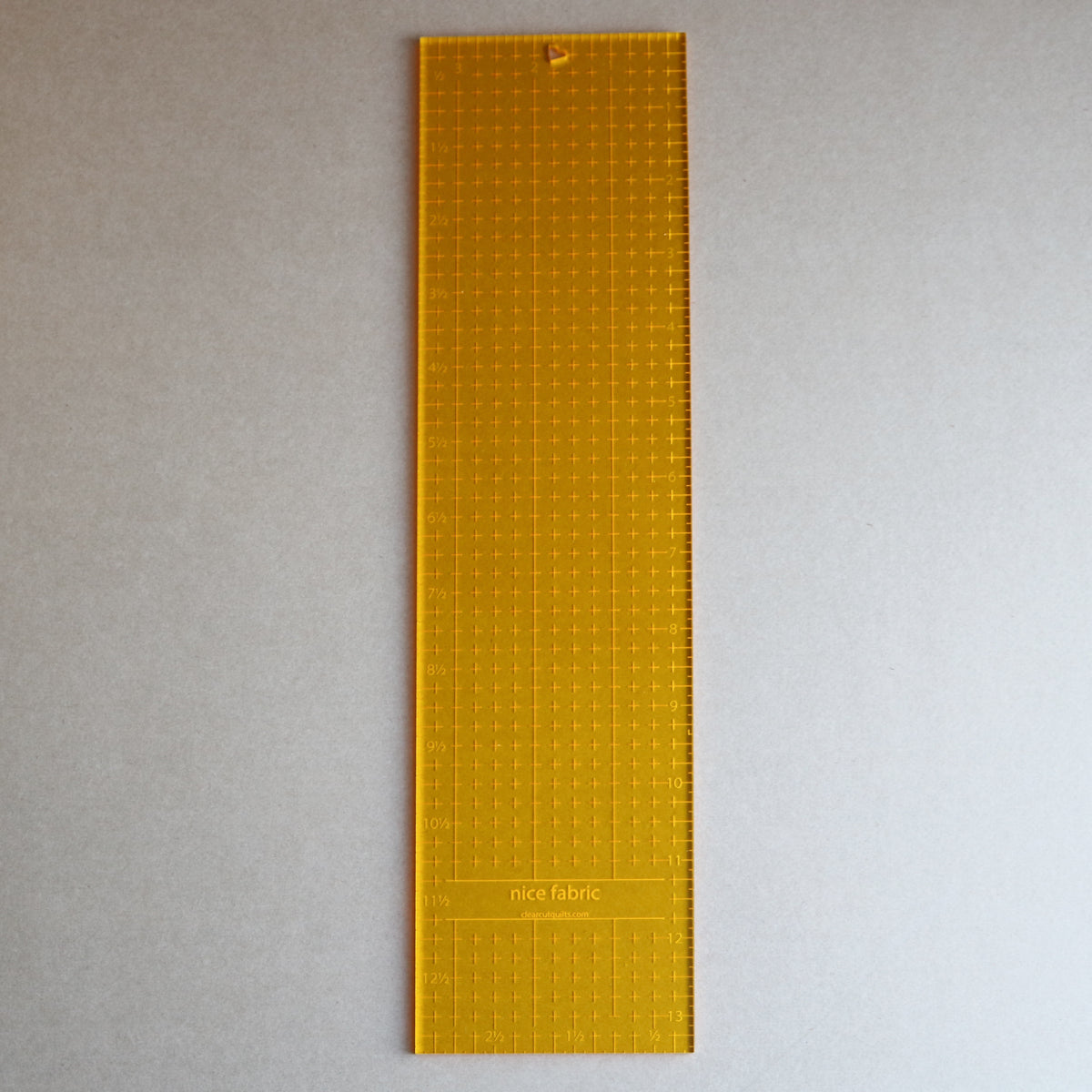 Nice Fabric 3 1/2" x 13 1/2" ruler