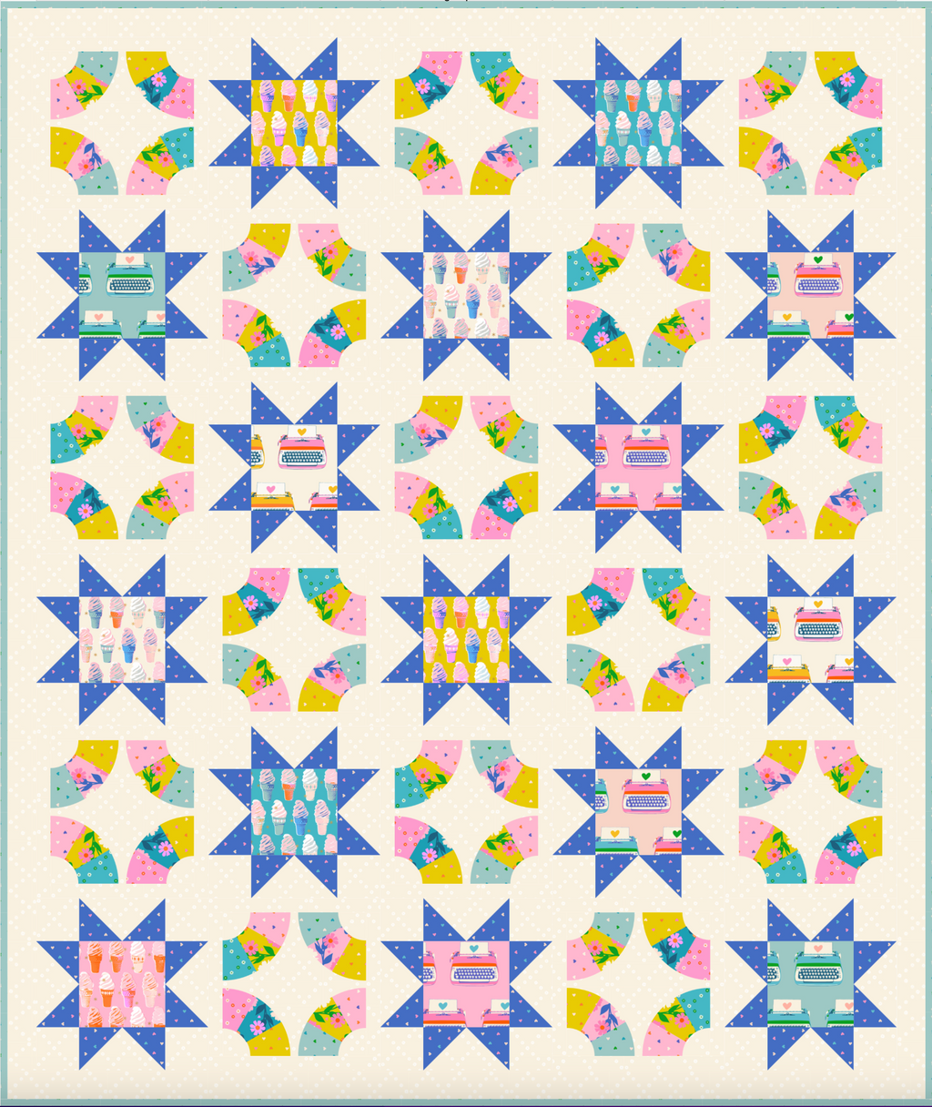 Lee's Farmhouse Quilt Templates by See Jamie Sew