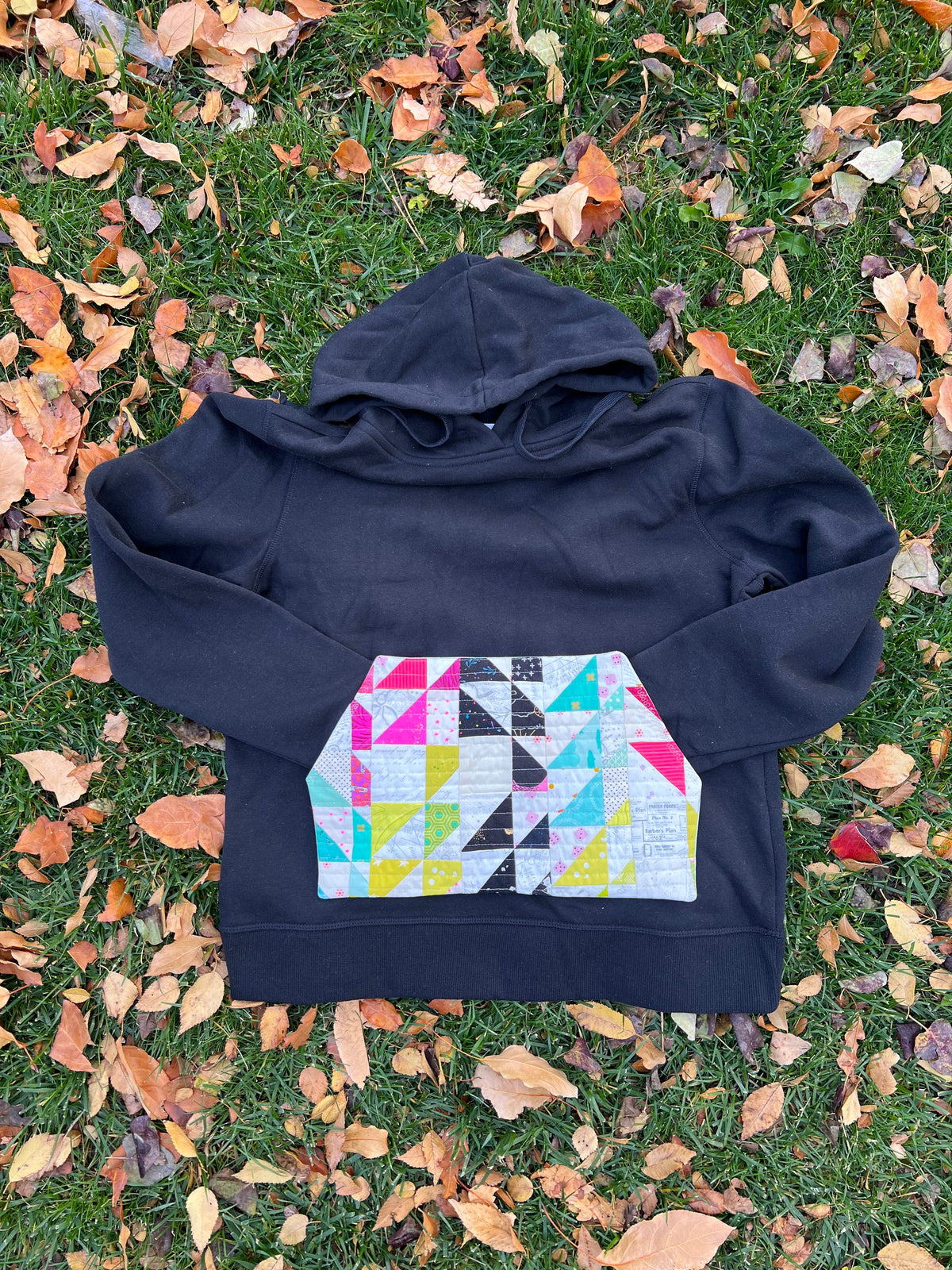 Quilted Pocket Template by Postcard Quilts